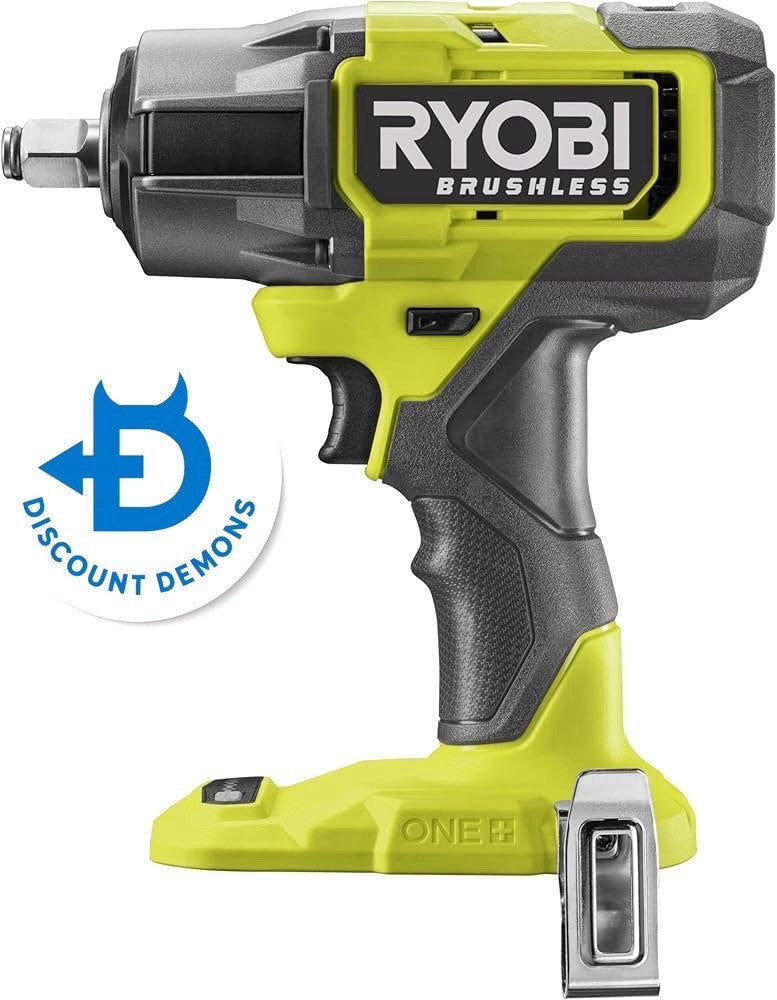 Ryobi 18V ONE+ Brushless Impact Wrench Ryobi (Bare Tool) (RIW18BL-0)