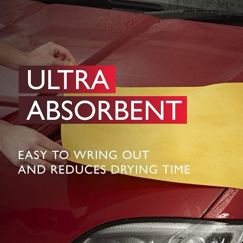 Autoglym Aqua Dry Hi Tech Synthetic Chamois Drying Towel 50 X 45 CM