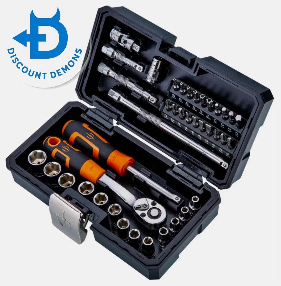 Magnusson 1/4" Drive Standard Socket Set - Set of 40