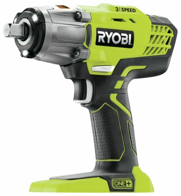 Ryobi 18V ONE+ Cordless 3-Speed Impact Wrench (Bare Tool) (R18IW3-0)