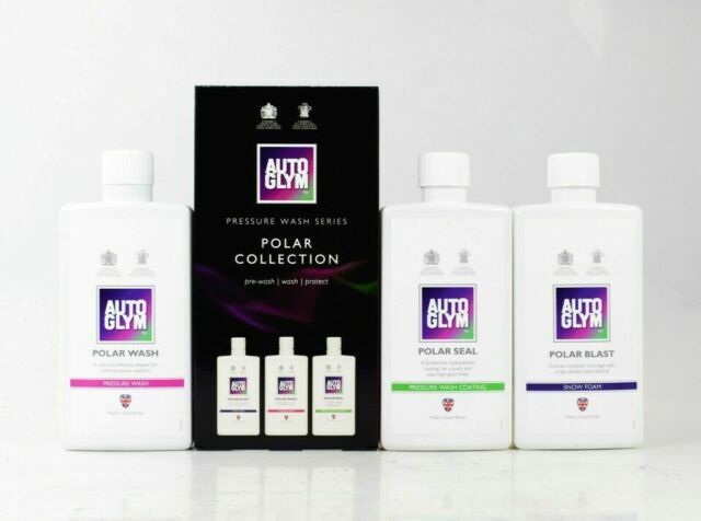 Autoglym Polar Collection Kit Snow Foam, Pressure Washing Car Shampoo, 3Pcs