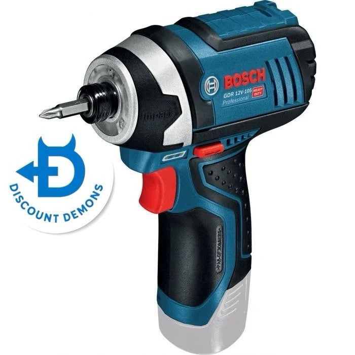BOSCH 12v Impact driver 1/4" hex drive (GDR 12V-105 N) (Bare Tool)