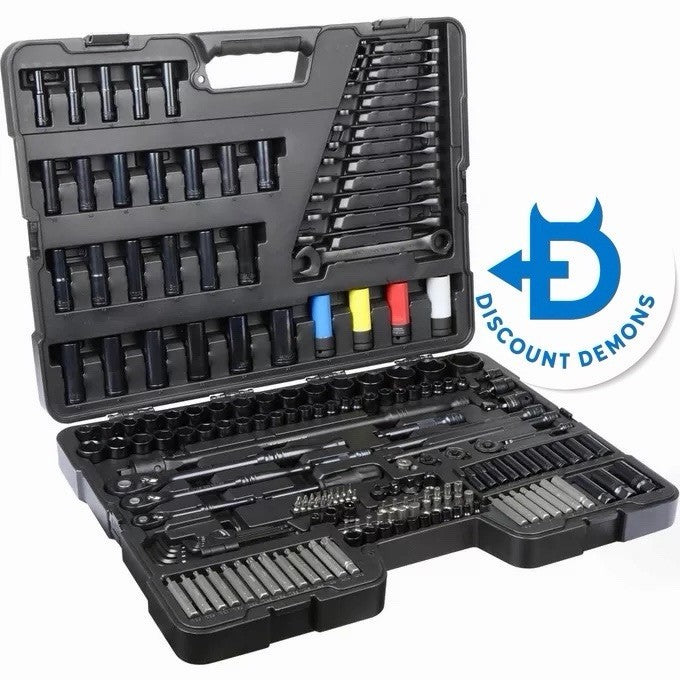 Halfords Advanced 200 Piece Black Edition Socket set