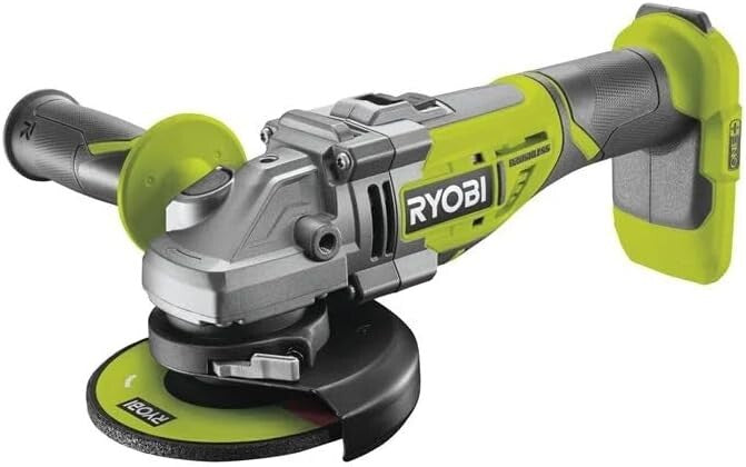 Ryobi 18V One+ Cordless Brushless Angle Grinder (Bare Tool) (R18AG7-0)