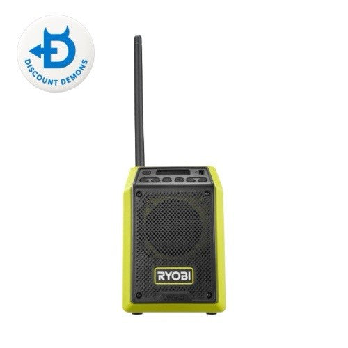 Ryobi 18V ONE+ Compact DAB Radio (RRDAB18-0) (Bare Tool)