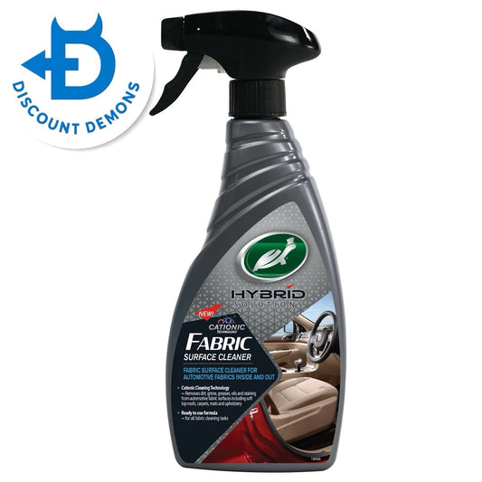 Turtle Wax Fabric Surface Cleaner 500ml Hybrid Solutions Interior Car Seats