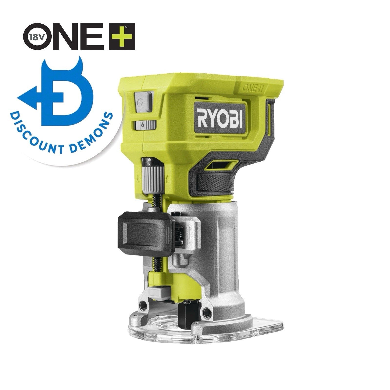 Ryobi 18V ONE+ Cordless Trim Router (Bare Tool) (RTR18-0)