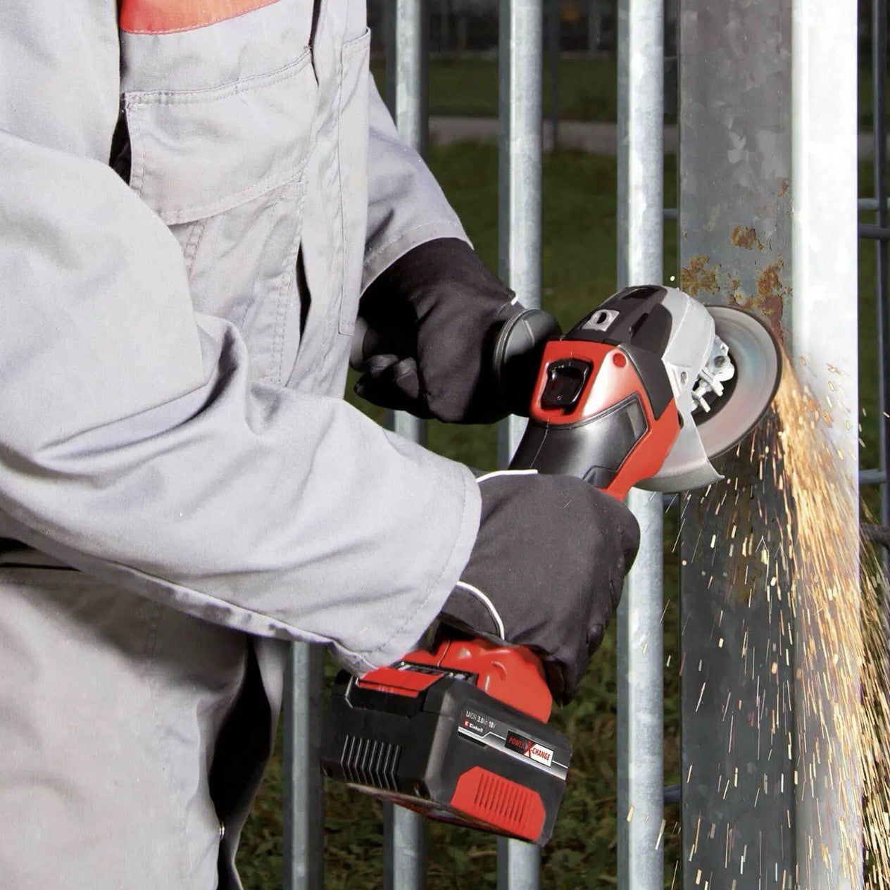 Einhell TE-AG 18/115 Cordless 115mm Angle Grinder (Bare Tool)