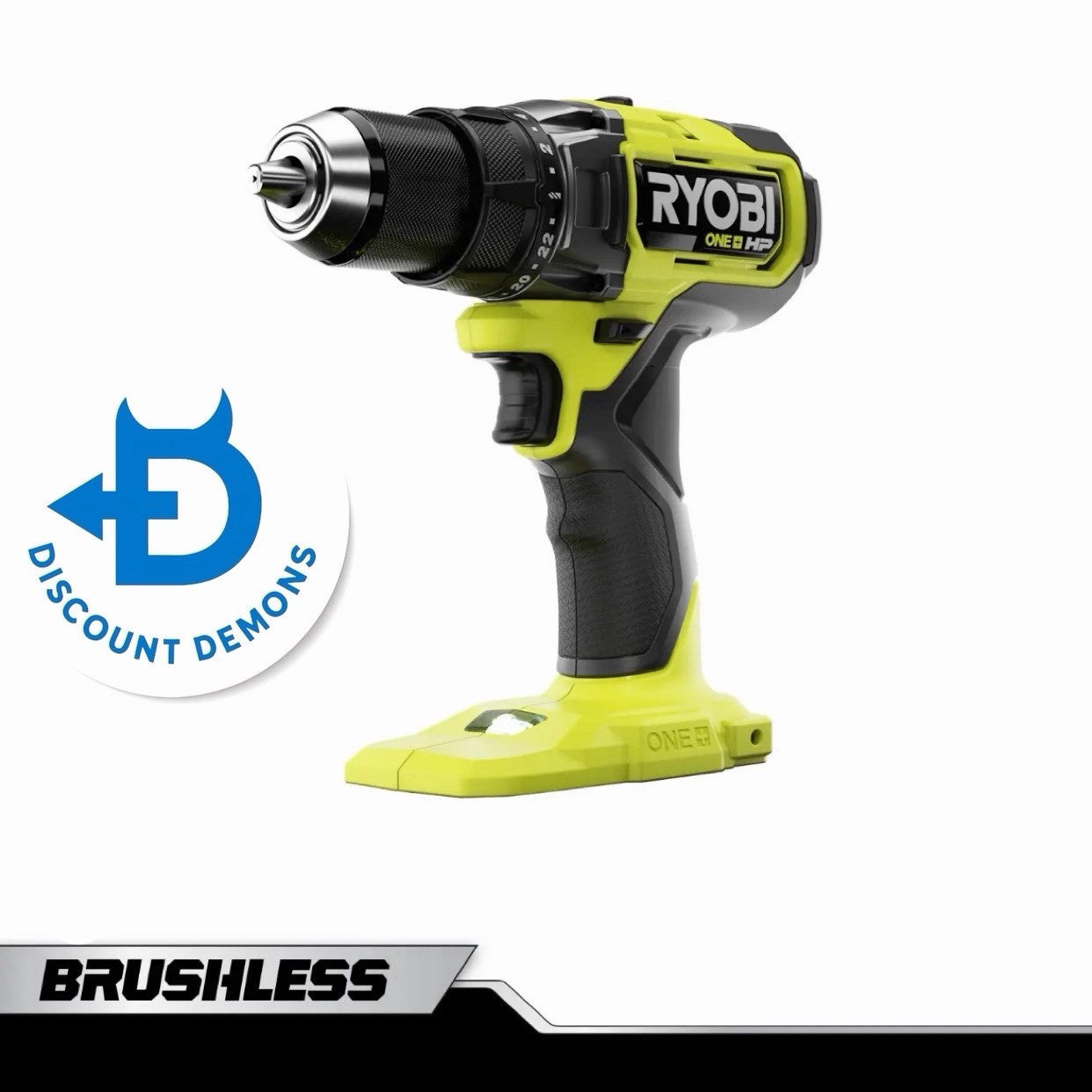 Ryobi 18V ONE+ HP Compact Cordless Brushless Drill Driver (PBLDD01) (Bare tool)