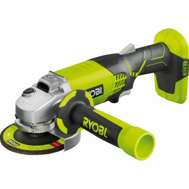 Ryobi 18V ONE+ Cordless Angle Grinder (Bare Tool) (R18AG-0)